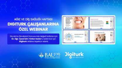 Digitürk çalışanlarına özel Webinar