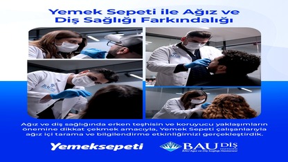 Yemeksepeti ile Koruyucu Ağız Sağlığı Etkinliği