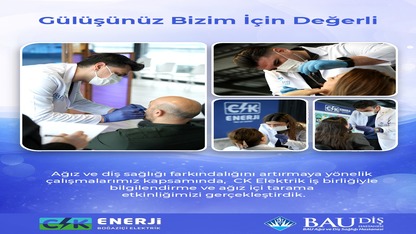 CK Enerji Çalışanlarıyla Sağlıklı Gülüşler