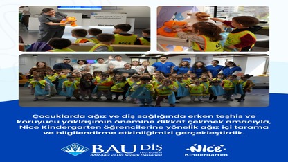 Nice Kindergarten ile Sağlıklı Dişler, Mutlu Gülüşler